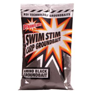 Dynamite Baits Swim Stim - Amino Black Groundbait 900g