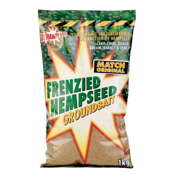 Dynamite Baits Frenzied Hempseed - Match Original Groundbait 900g