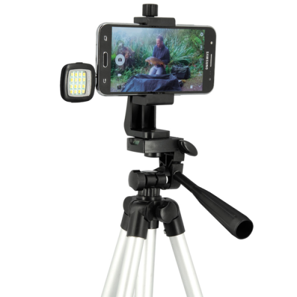 NGT Anglers Selfie Tripod Inc Light & Remote