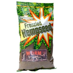 Dynamite Baits Frenzied Hempseed - Worm Meal Groundbait 900g