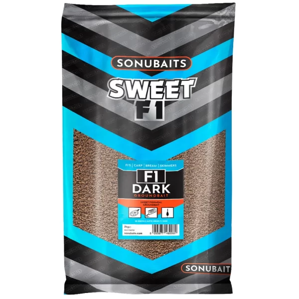 Sonubaits F1 Dark Groundbait 2kg